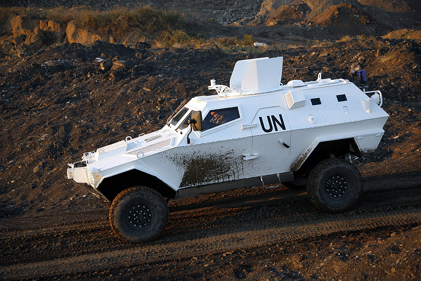 Otokar introduces its Electric Armored Vehicle “AKREP IIe” at IDEX