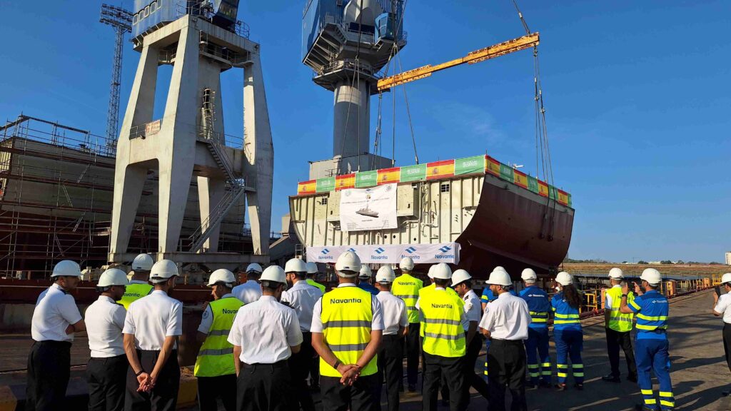 Navantia Maintains Strong Shipbuilding Pace