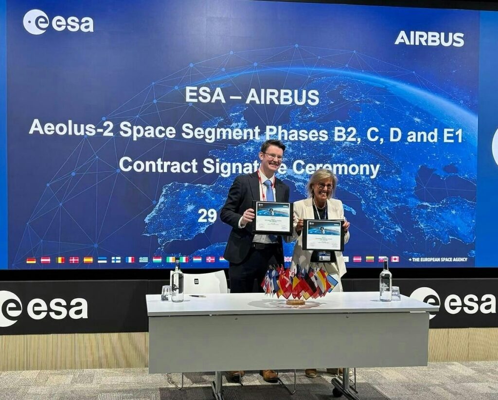 ESA Awards Aeolus-2 To Airbus